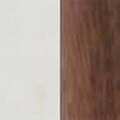 White Marble and Walnut